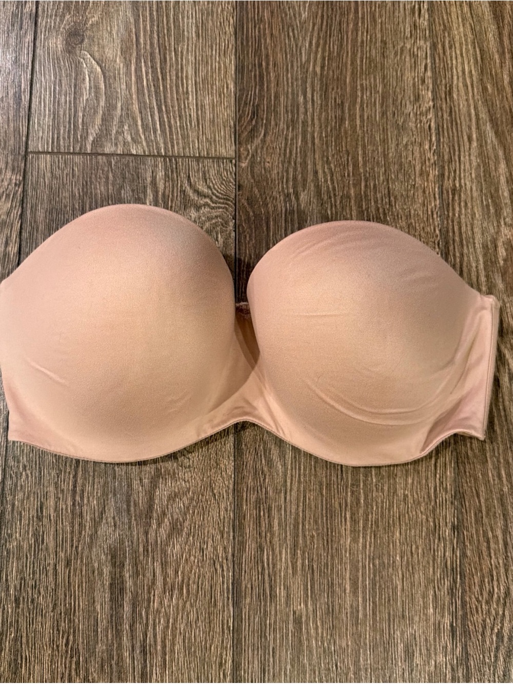 Victoria's Secret Strapless Bandeau Bra - Blush